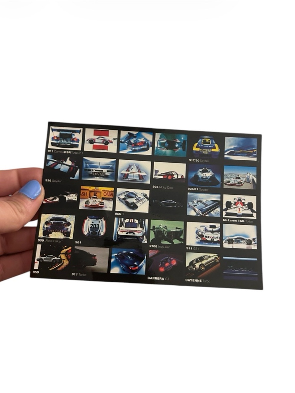 Vintage Porsche Historic Edition Postcard Set 21/30 W Master Card German Orig - Picture 2 of 16
